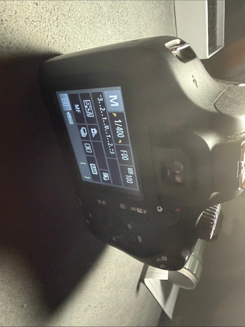 Canon DSLR Camera Body in Black
